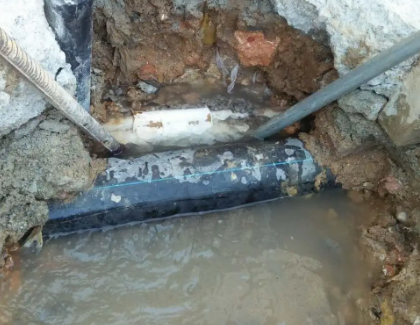 黄陂测漏水之水管漏水